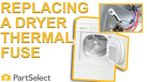 electrical fuse box for dryer|thermal fuse for a dryer.